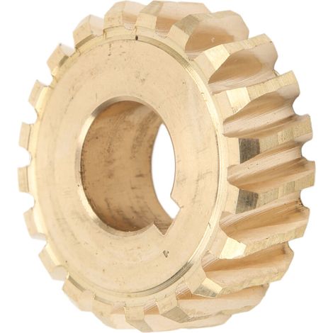 Engranaje helicoidal de 20 dientes 917-04861 917-05861 1-7/8 pulgadas de diámetro exterior, cobre inoxidable, repuesto para sopladores de nieve Craftsman de 40 a 42 pulgadas -Crezuo