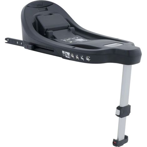 Siège auto bébé 40-87 cm en tissu noir, inclinable pour voiture, compatible poussette FloraGrace (1/5)
