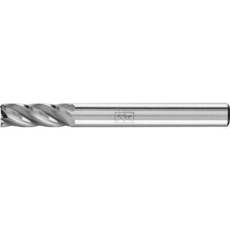 PFERD TOOLS Hartmetall Hochleistungsfrässtift ALU Zylinder ZYAS stirn Ø 06x16 mm Schaft-Ø 6 mm Alu/NE Metal (1/4)
