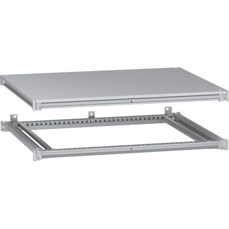 Telaio inferiore e superiore, PanelSeT SFN, per armadio elettrico L1000 P800mm, tetto incluso - NSYSFNC108