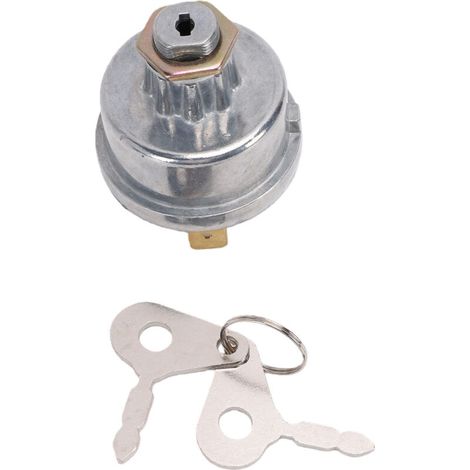 Generic Key Ignition Switch, 6-Pin Connector, Stable Electrical Performance for Case IH 385 395 3210, with D155, Easy Installation and Robust Design (1/5)
