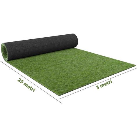 Prato Erba Sintetica Stars Spessore Mm  7 - Rotolo L.X H. 25X3 Mt (1/2)