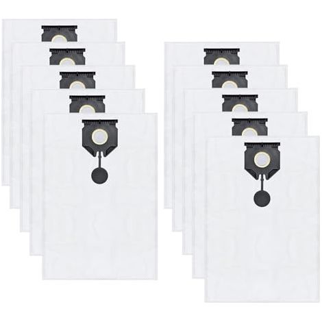 Accessoires pour aspirateurs eau et poussière Kärcher NT 30/1 Ap Te L, NT 30/1 Ap L, NT 30/1 Tact L et NT 30/1 Tact Te L 30 L. Sacs de rechange pour aspirateur (10 pièces). (1/5)