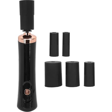 Mélangeur électrique multifonctionnel pour vernis à ongles et colle à faux cils, portable et mélangeur (noir) (1/5)