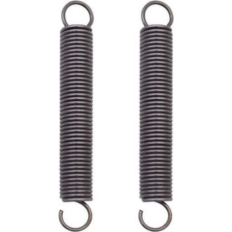 Ressorts d'extension en acier Ulisem, ressorts de compression allongés, ressorts à double crochet – 2 x 18 x 150 mm (1/4)