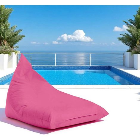 Pouf berlingot extérieur rose ARTA (1/3)