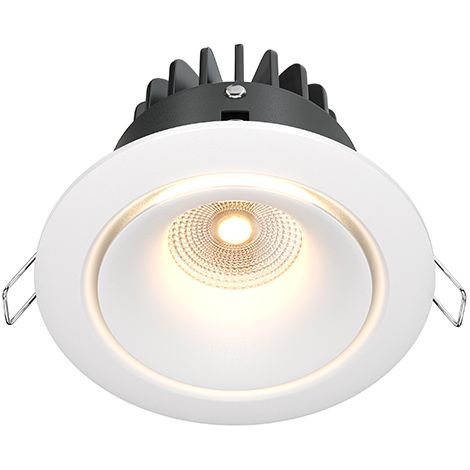 Spot encastré plafond Maytoni Yin LED 12W 3000K blanc (1/5)