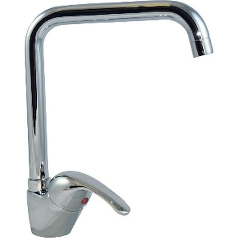 Miscelatore Lavello Prince Canna A L Cromo (1/2)
