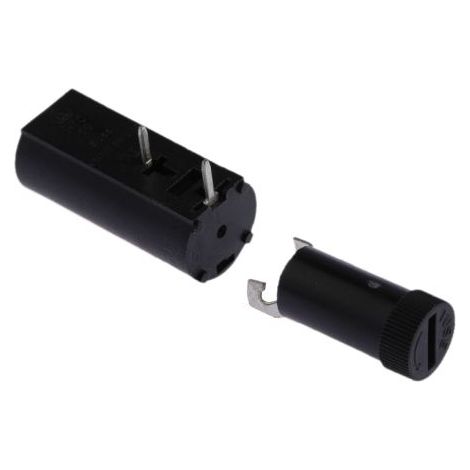 Porte-fusible monté sur circuit Eaton Eaton Bussman taille 5 x 20mm 6.3A 250V