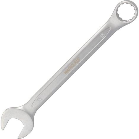 Llave Combinada Plus 15x15 Acero Cromo Vanadio. DIN3113 (1/3)