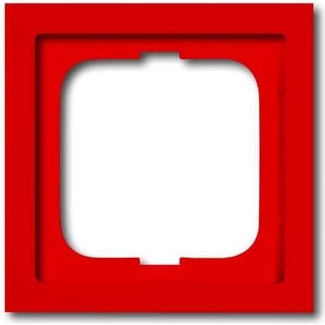 Plaque de finition Busch Jaeger 1721-12-182K-101 thermoplast rouge