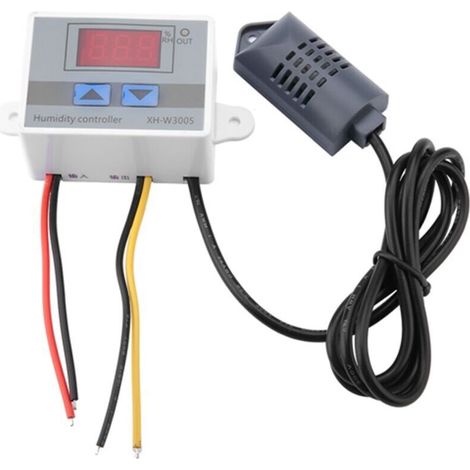 Regolatore di umidità digitale XH-W3005 con sensore di umidità relativa dello 0,99% per 220 V (1/5)
