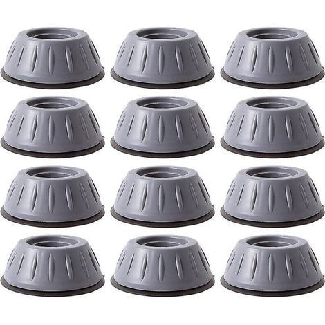 Set mit 12 Antivibrationspads für Waschmaschinen und Möbelfüße (1/4)