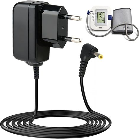 Alimentation 6V Chargeur Tensiometre pour Omron HHP-CM01 M2 M3 M4 M6 M7 M2 Basic M3 Comfort, Alimentation Adaptateur Secteur Compatible avec Omron M400/500/700 X2 X3 X4 X7 Smart Intelli IT (1/5)