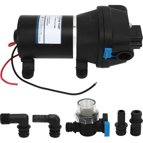 Pompe à eau à membrane haute pression électrique Micro Booster déplacement positif DC12V 100psi 3.2GPM