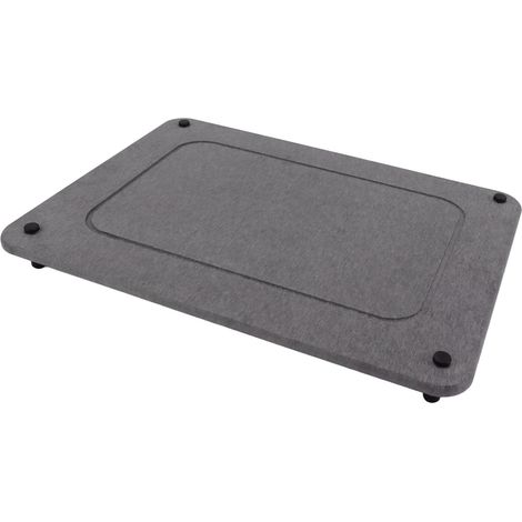 Schnelltrocknender, rutschfester Schwammhalter aus Kieselgur für Spülbecken, Schwammaufbewahrungshalter, grau, für Bad, Küche und Esszimmer (1/5)