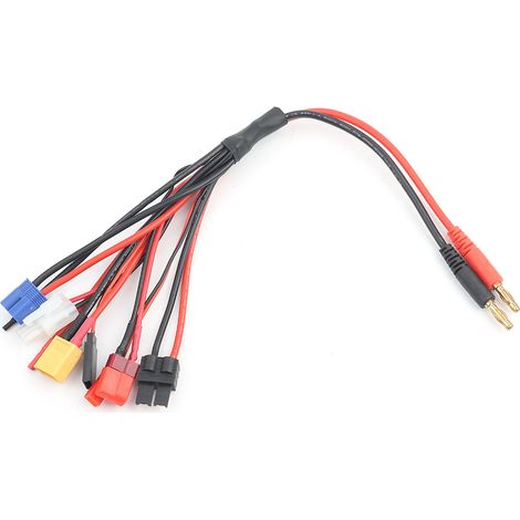 Câble convertisseur de charge multiple 8 en 1 pour batterie LiPo et chargeur IMAX B6 (1/5)