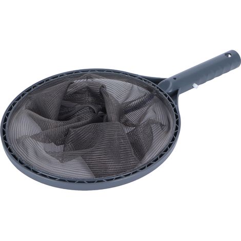 Retino da piscina con telaio in plastica, maglia fine, strumento per la pulizia della piscina, piccolo retino per acque profonde