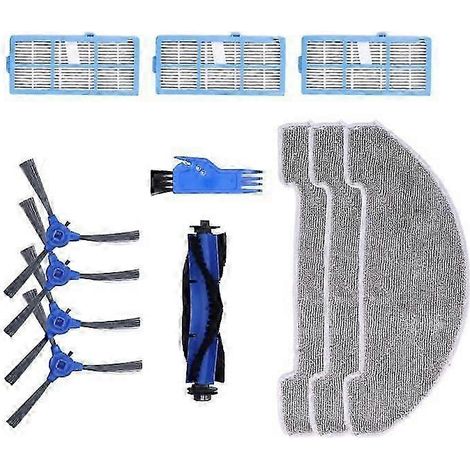 S'applique aux pièces détachées pour aspirateur robot, kit d'aspirateur robot domestique, brosse latérale, filtre, chiffon, appareils ménagers, balai ( ) (1/4)