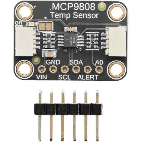 Module de capteur de température I2C MCP9808 5027, résolution ±0,25 °C/0,0625 °C, pour projet Arduino DIY (1/5)