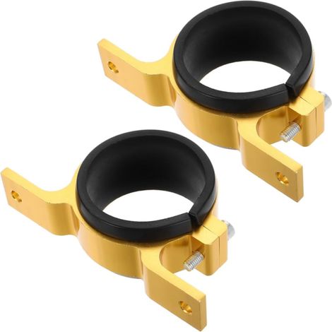 Kit de reparación de 2 piezas para mangueras de jardín, abrazaderas de alta resistencia para mangueras, soporte de montaje para bombas de agua y mangueras de riego. (1/5)