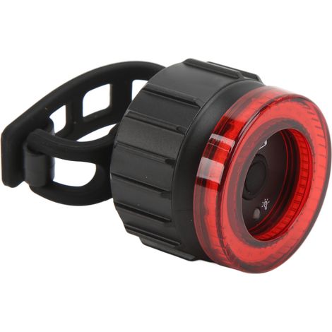 Intelligentes Rücklicht für Fahrräder, USB-aufladbar, IPX5 wasserdicht, kleines Sensor-Bremslicht für Rennräder und Mountainbikes (1/5)