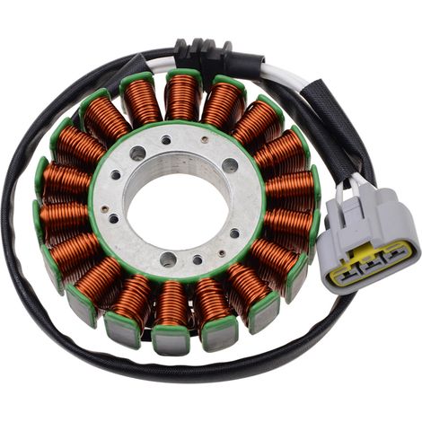 Magneto repair kit for Yamaha YZF-R1 (2002-2003) (three-piece): Dynamo/charging coil + rectifier + gasket. (1/5)