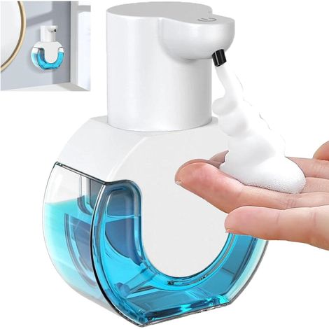 Automatischer, berührungsloser Schaumseifenspender, intelligente, wandmontierte Schaumpumpe für Bad und Küche (1/5)
