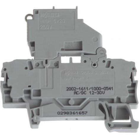 conector fusible Wago 2002-1611/1000-541 6.3 A 250 V