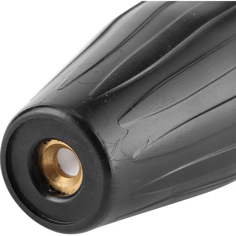 Rotationsturbinendüse für Hochdruckreiniger, 1/4"-Düse, Durchflussrate 2,5–4 GPM, Druck 3600 PSI, Öffnungsdurchmesser 4,0 (1/5)