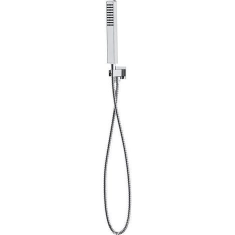 Cersanit Mille - Set de pommeau de douche, support et flexible, chrome S951-522 (1/2)