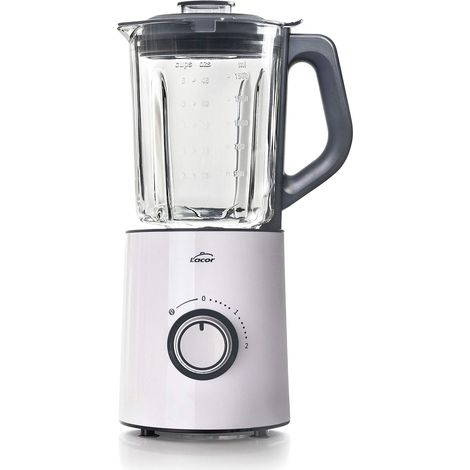 Mélangeur électrique blanc 700 W, sans BPA, 1'50 L, acide (1/4)