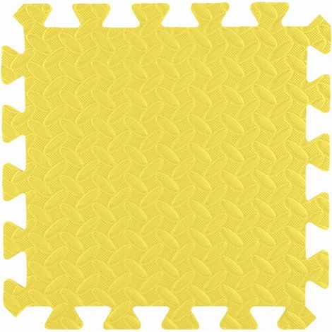 12 pièces Tapis de jeu en mousse EVA pour bébé,tapis de protection de sol, tapis d'entraînement, tapis de yoga, 30 x 30 x 1 cm (1/5)