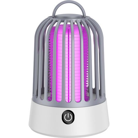 Piège à moustiques rechargeable par USB, piège à insectes volants pour l'extérieur et l'intérieur, lanterne LED (1/5)
