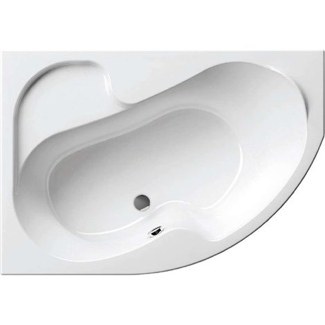 Ravak Rosa I - Vasca asimmetrica 140 L, 140x105 cm, sinistra, bianco CI01000000 (1/3)