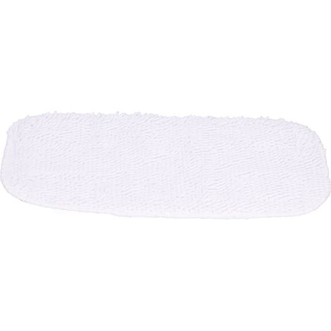4 Pièces de Pads Rectangulaires pour Serpillière en Microfibre Haute Résistance, Compatible avec Sienna SSM‑3006, Blanc (1/5)