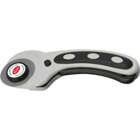 Cutter rotatif - Droitier et Gaucher - D45 mm - Précision de découpe - Idéal pour tissus et papiers