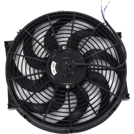Universeller Montagesatz für 14-Zoll-, 12-V-, 90-W-Elektrolüfter, schlanker Lüfter mit Push-Pull-Verstellsystem. (1/5)