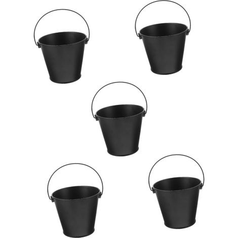 Ensemble de 5 bacs à graisse Churrasco peu encombrants, accessoire récupérateur d'huile, en fer