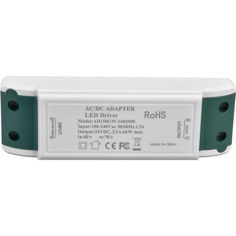 LED-Treiber mit Kurzschluss- und Überstromschutz, leichter, tragbarer Konstantstrom-LED-Treiber, AC 100–240 V (1/5)