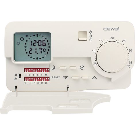 Cronotermostato Elettromeccanico Digitale Giornaliero Cewal Life Premium