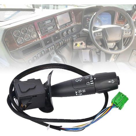 Commutateur d'essuie-glace et de clignotants combinés pour Peterbilt (1/4)