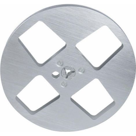 Bobine réceptrice en aluminium de 7 pouces pour magnétophones à bobines (argent) (1/5)