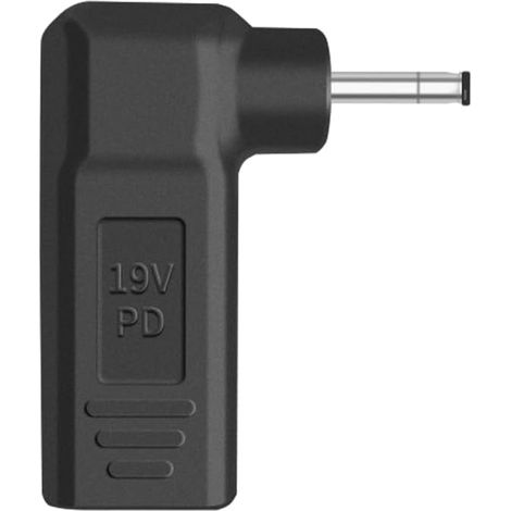 Adaptateur CC USB C 4.0 x 1.7 mm, 20 V, 4,0 x 1,7 mm, adaptateur CC fabriqué pour Lenovo IdeaPad 3, 330-14, 330-15, 330-17, 510-15, 330s-14, 330s-15, Flex 6-14, Yogo V/B/E/S Series. ES-8 8 (1/5)