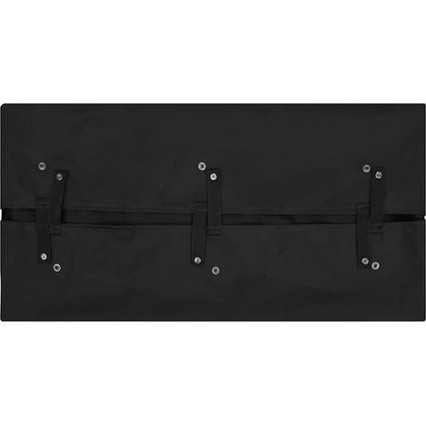 Maison Exclusive - Gartenwagen-Einlage Schwarz 81x41x40 cm Stoff