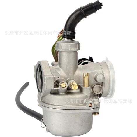 Câble de starter pour carburateur Tianhong 90 PZ19, compatible avec les motos tout-terrain, quads et motos de plage, pour moteurs 50 à 125 cm³. (1/4)