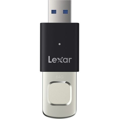 Chiavetta USB 3.2 Lexar Fingerprint F35pro da 64 GB (1/5)