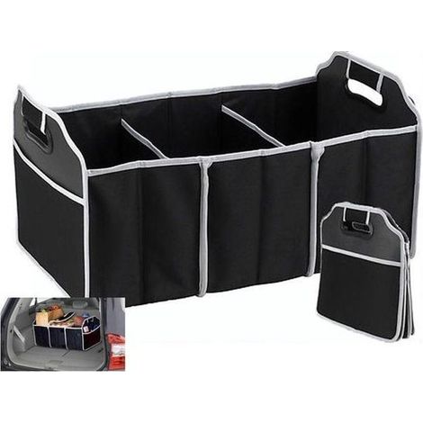 Organisateur de coffre de voiture - Pliable - Sac de rangement - Rangement auto - Accessoire voiture (1/2)