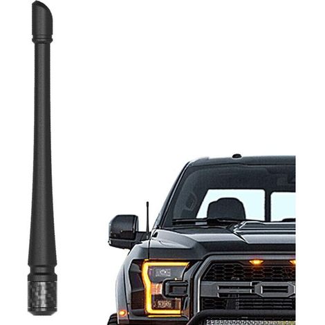 Antenne de voiture compatible avec Ford F150 2009-2023 Remplacement d'antenne en caoutchouc de 7 pouces Conçue pour une réception FM/AM optimisée (1/4)