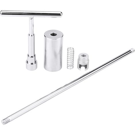 Kit d'outils de réparation de bosses de voiture (19 pièces, dont 1 clé en T deux-en-un et 18 ventouses bleues) (1/5)